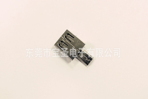 USB- MICRO公+A母轉(zhuǎn)接頭帶護(hù)套 長體